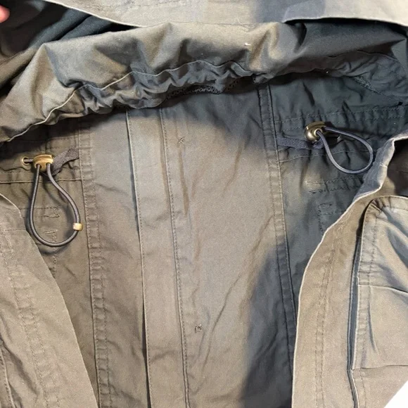 L.L. Bean Jacket Mens Green Field Coat Military Style Tactical Utility Medium - Picture 6 of 6